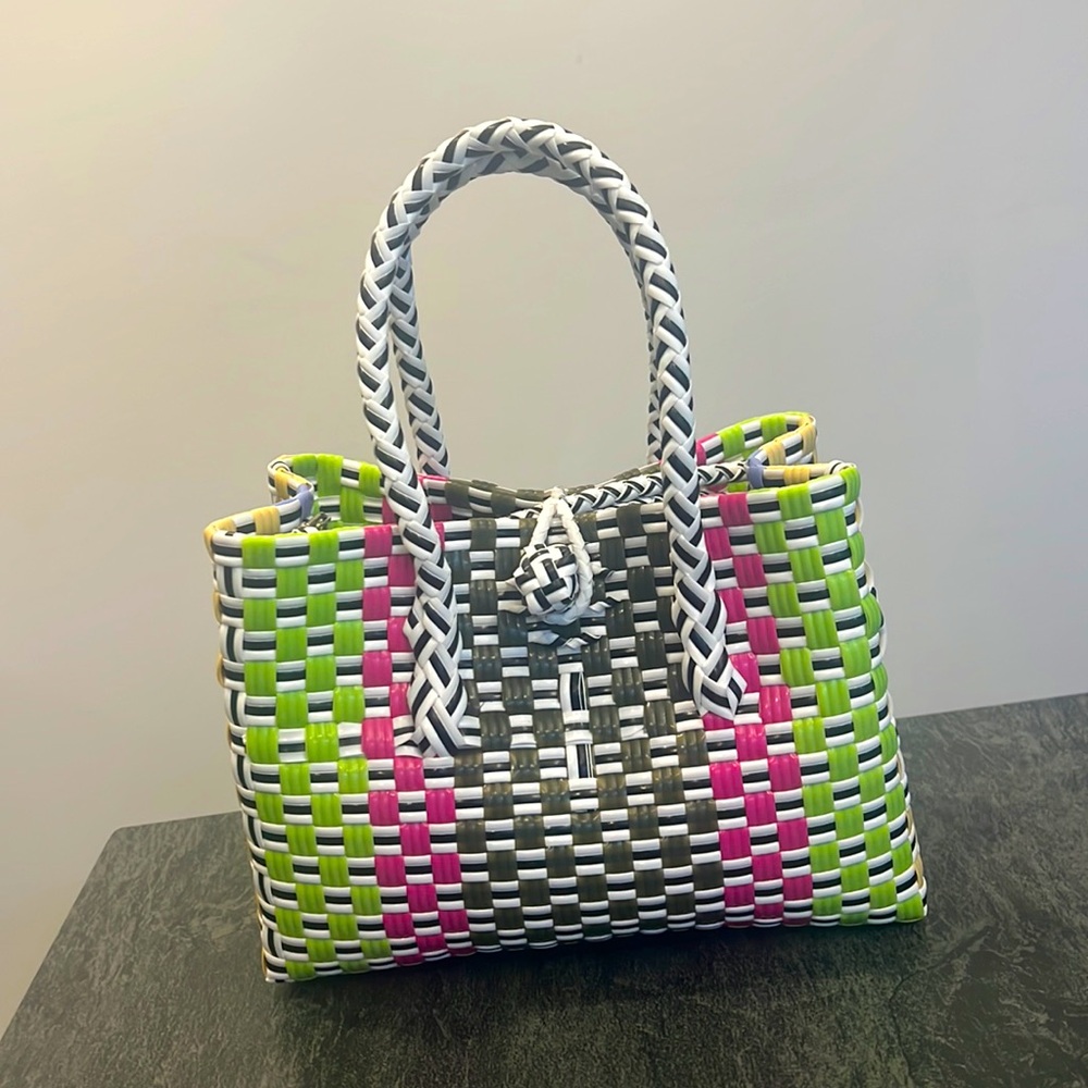 Woven Basket Bag